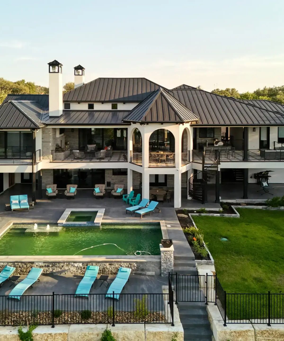 Waterfront Estate by Showcase Builders