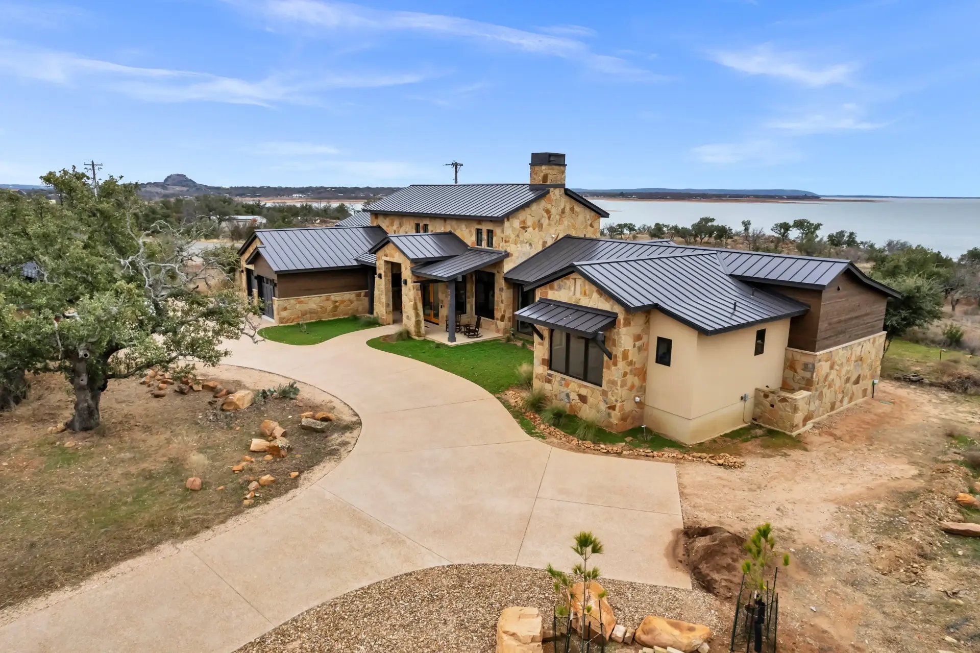 Waterfront Masterpiece - custom home project by Showcase Builders